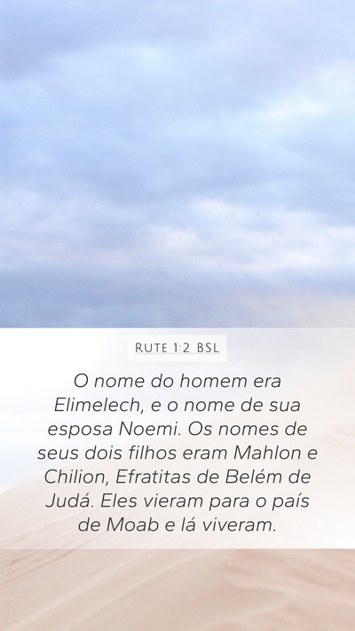 Rute 1:2 BSL Bible Verse Image