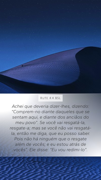 Rute 4:4 BSL Bible Verse Image