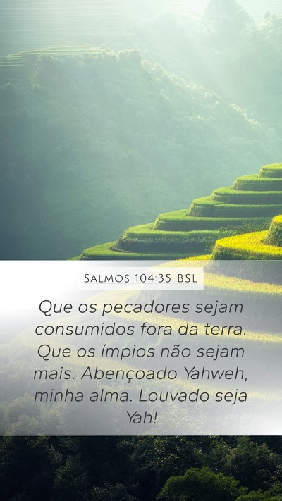 Salmos 104:35 BSL Bible Verse Image