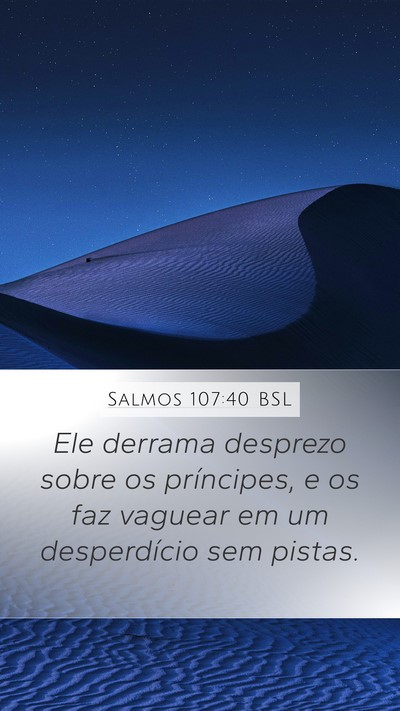 Salmos 107:40 BSL Bible Verse Image