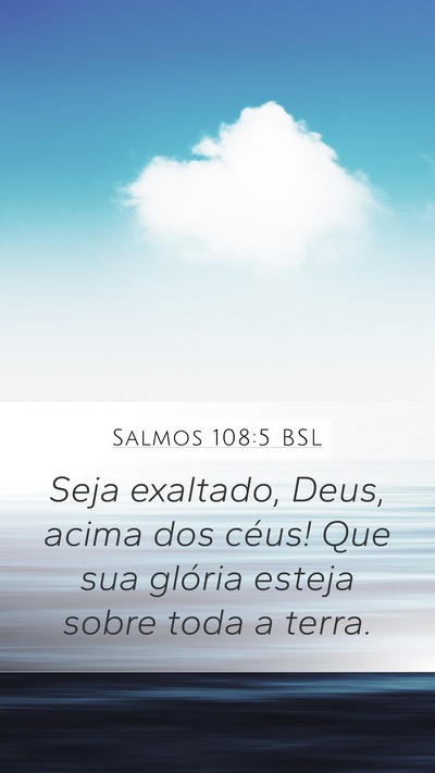 Salmos 108:5 BSL Bible Verse Image