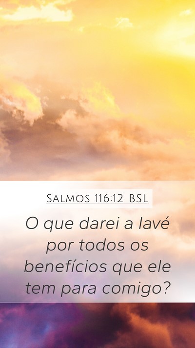 Salmos 116:12 BSL Bible Verse Image