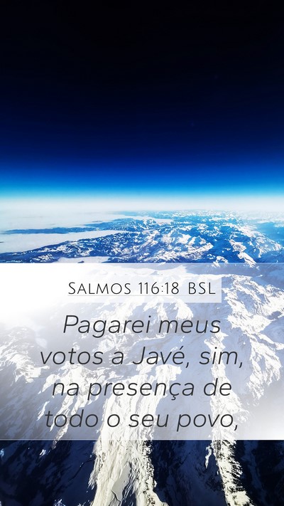 Salmos 116:18 BSL Bible Verse Image