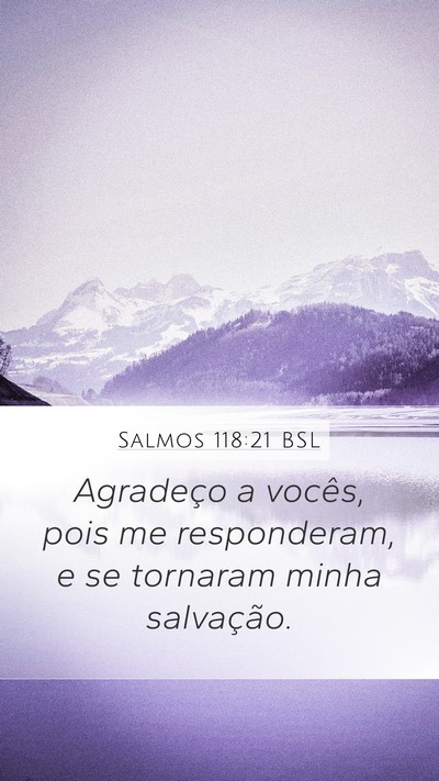 Salmos 118:21 BSL Bible Verse Image