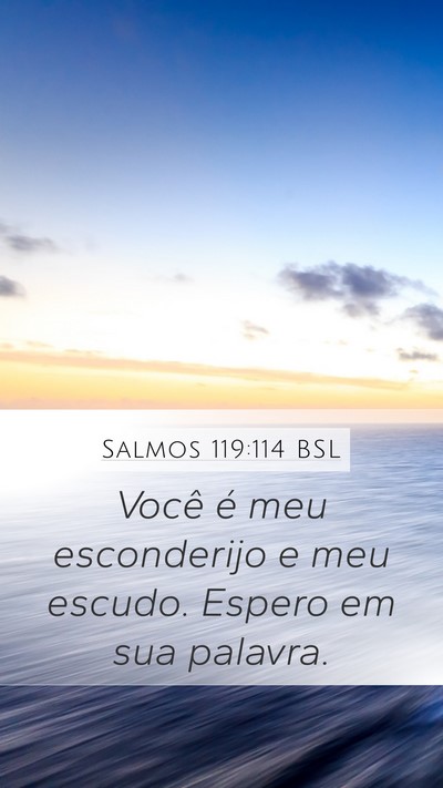 Salmos 119:114 BSL Bible Verse Image