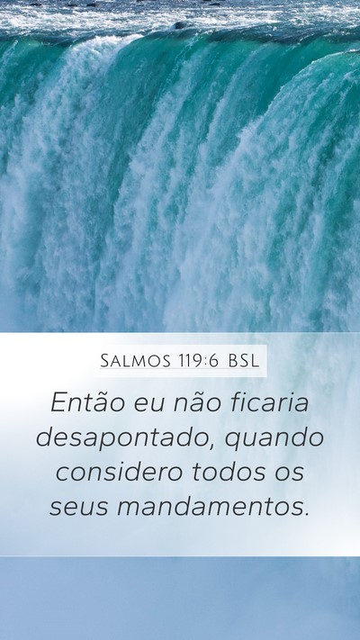 Salmos 119:6 BSL Bible Verse Image