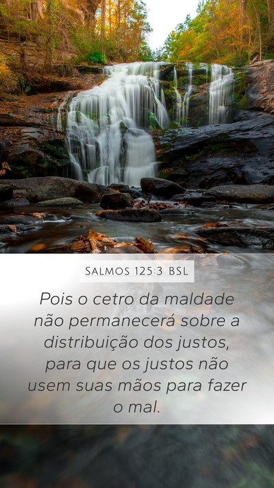 Salmos 125:3 BSL Bible Verse Image
