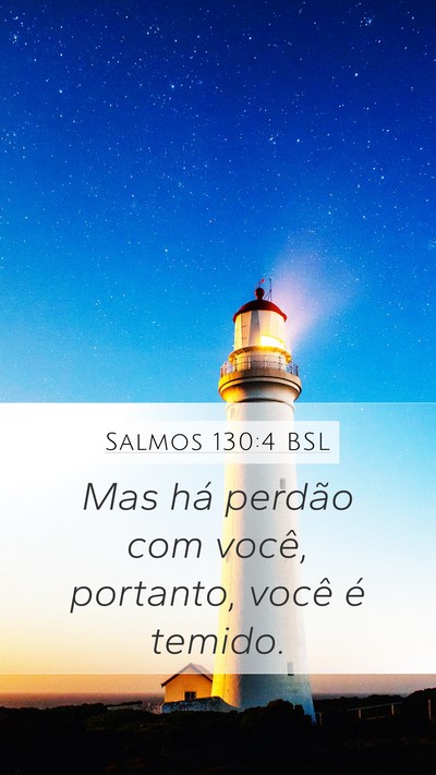 Salmos 130:4 BSL Bible Verse Image