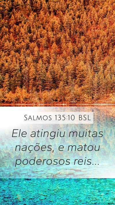 Salmos 135:10 BSL Bible Verse Image