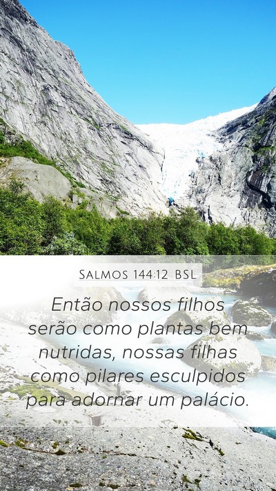 Salmos 144:12 BSL Bible Verse Image