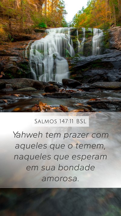 Salmos 147:11 BSL Bible Verse Image