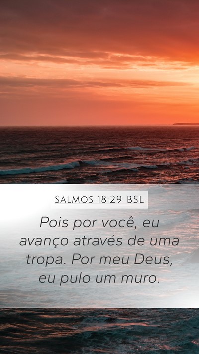 Salmos 18:29 BSL Bible Verse Image