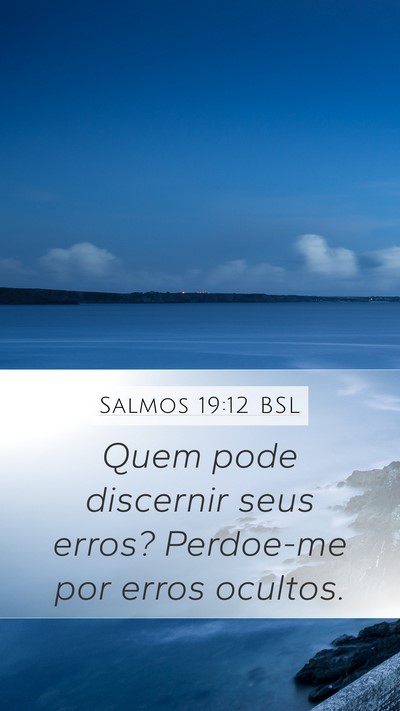 Salmos 19:12 BSL Bible Verse Image