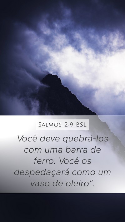 Salmos 2:9 BSL Bible Verse Image