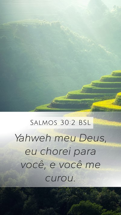 Salmos 30:2 BSL Bible Verse Image
