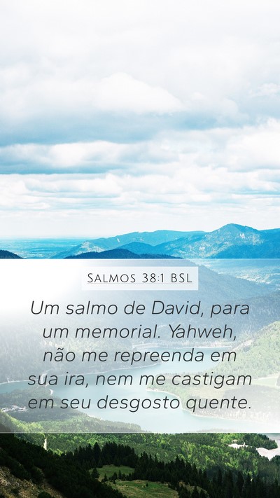 Salmos 38:1 BSL Bible Verse Image