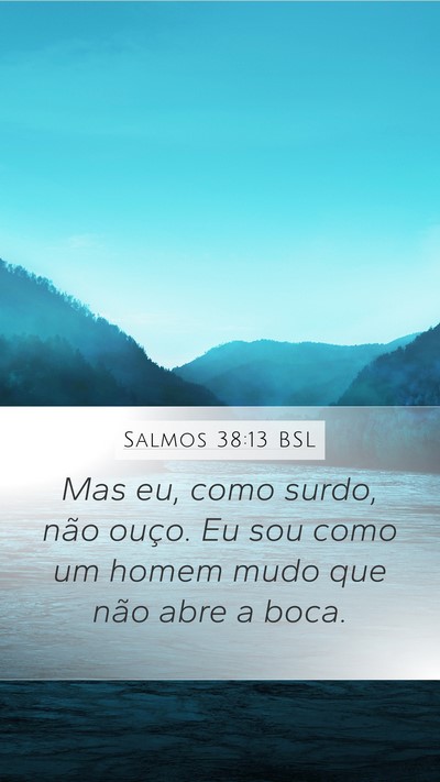 Salmos 38:13 BSL Bible Verse Image
