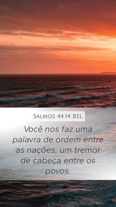 Salmos 44:14 BSL Bible Verse Image