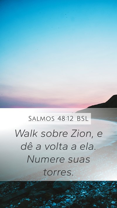 Salmos 48:12 BSL Bible Verse Image