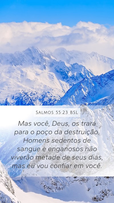 Salmos 55:23 BSL Bible Verse Image