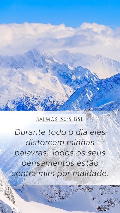 Salmos 56:5 BSL Bible Verse Image