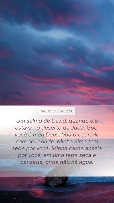 Salmos 63:1 BSL Bible Verse Image