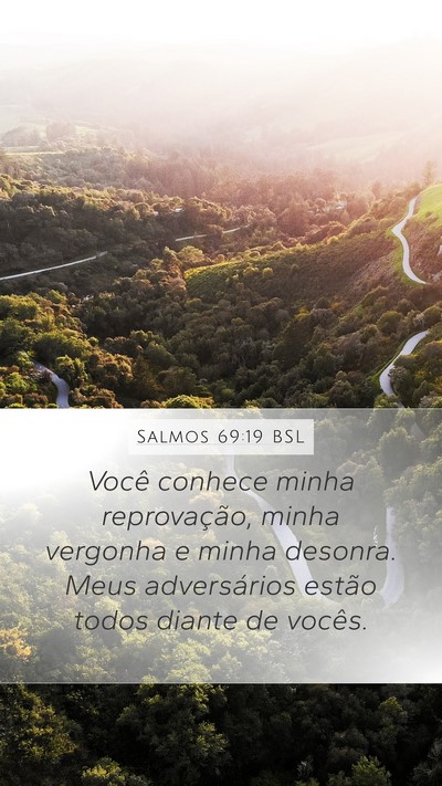 Salmos 69:19 BSL Bible Verse Image