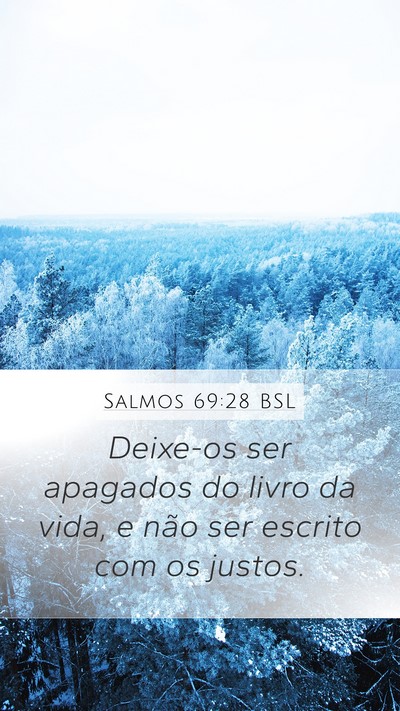 Salmos 69:28 BSL Bible Verse Image