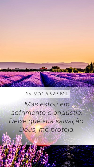 Salmos 69:29 BSL Bible Verse Image