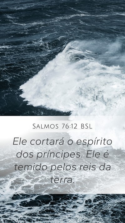 Salmos 76:12 BSL Bible Verse Image