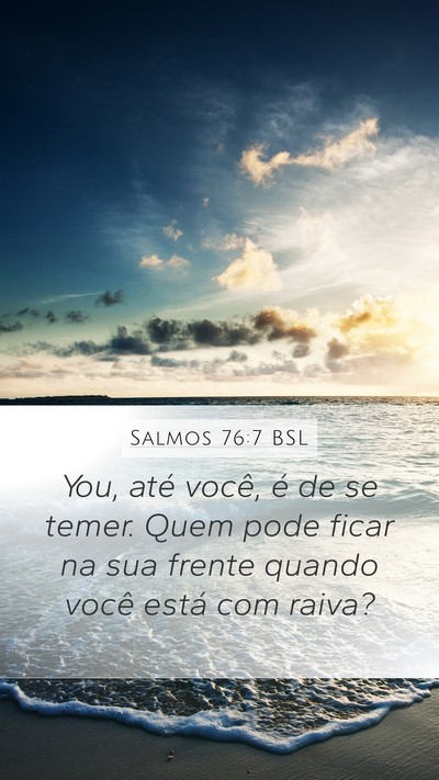 Salmos 76:7 BSL Bible Verse Image