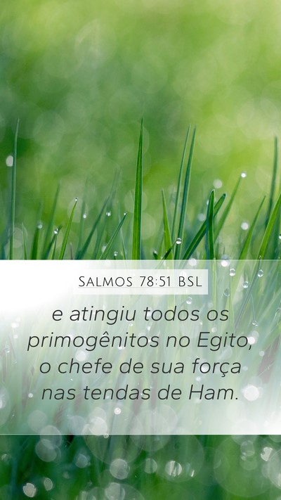 Salmos 78:51 BSL Bible Verse Image