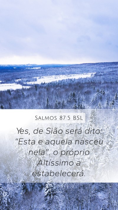 Salmos 87:5 BSL Bible Verse Image