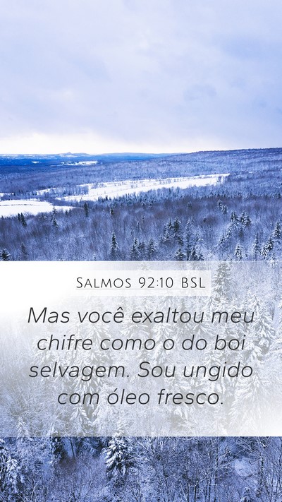 Salmos 92:10 BSL Bible Verse Image