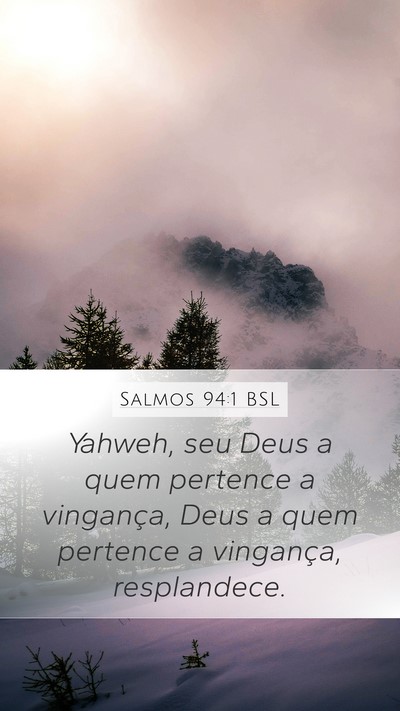 Salmos 94:1 BSL Bible Verse Image
