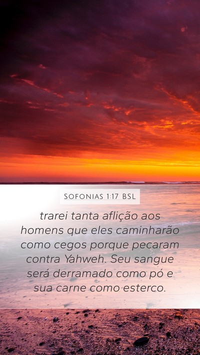 Sofonias 1:17 BSL Bible Verse Image