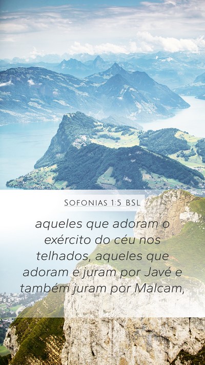 Sofonias 1:5 BSL Bible Verse Image