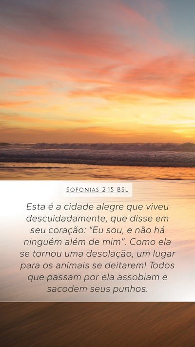 Sofonias 2:15 BSL Bible Verse Image
