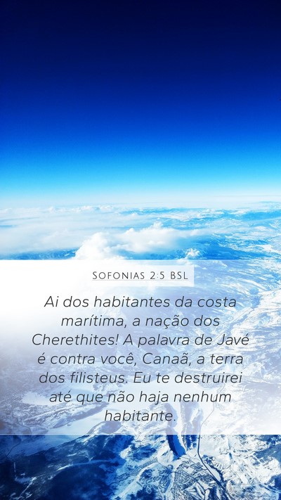 Sofonias 2:5 BSL Bible Verse Image