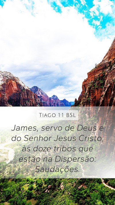 Tiago 1:1 BSL Bible Verse Image