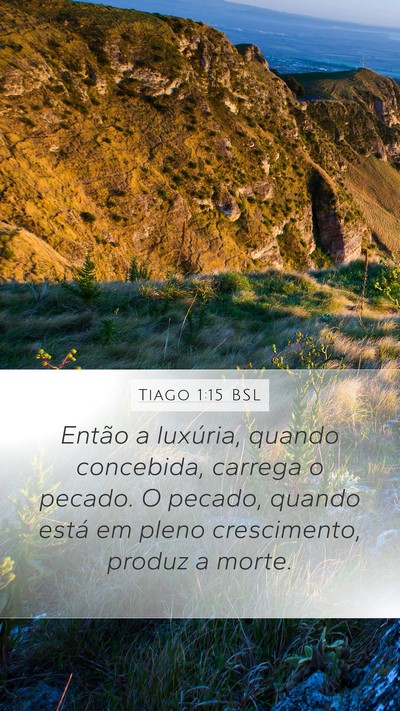 Tiago 1:15 BSL Bible Verse Image