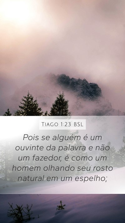 Tiago 1:23 BSL Bible Verse Image