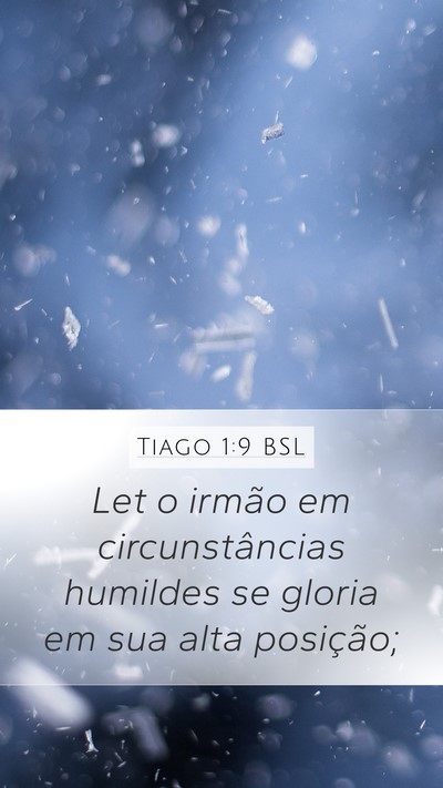 Tiago 1:9 BSL Bible Verse Image