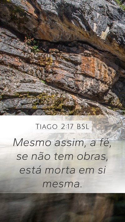 Tiago 2:17 BSL Bible Verse Image