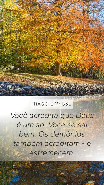 Tiago 2:19 BSL Bible Verse Image