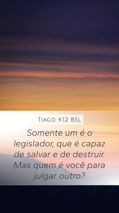 Tiago 4:12 BSL Bible Verse Image