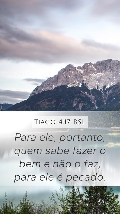 Tiago 4:17 BSL Bible Verse Image