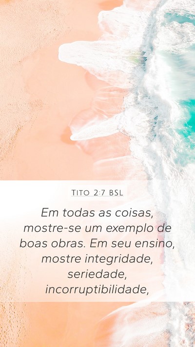 Tito 2:7 BSL Bible Verse Image