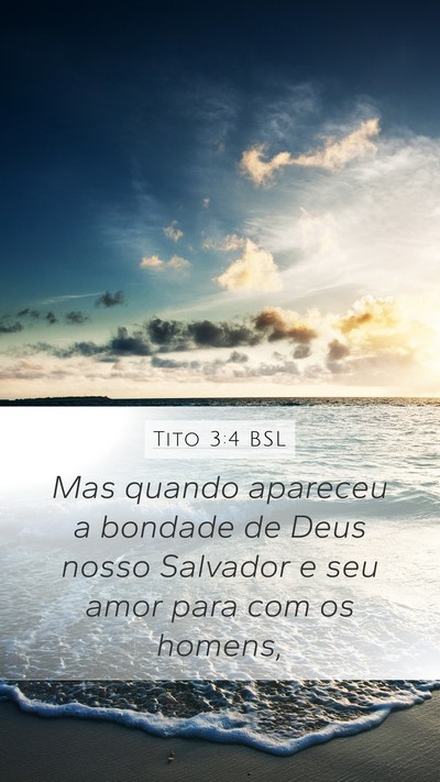 Tito 3:4 BSL Bible Verse Image