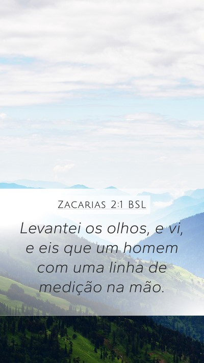 Zacarias 2:1 BSL Bible Verse Image